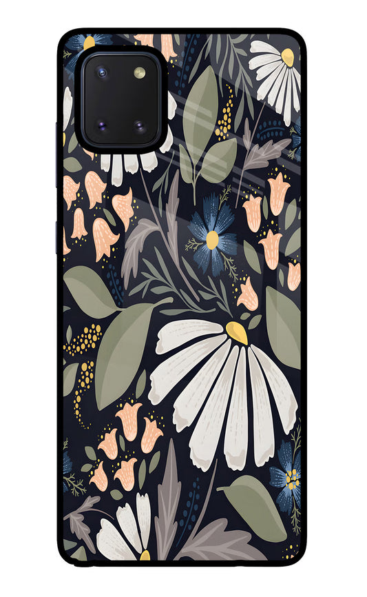 Flowers Art Samsung Note 10 Lite Glass Case
