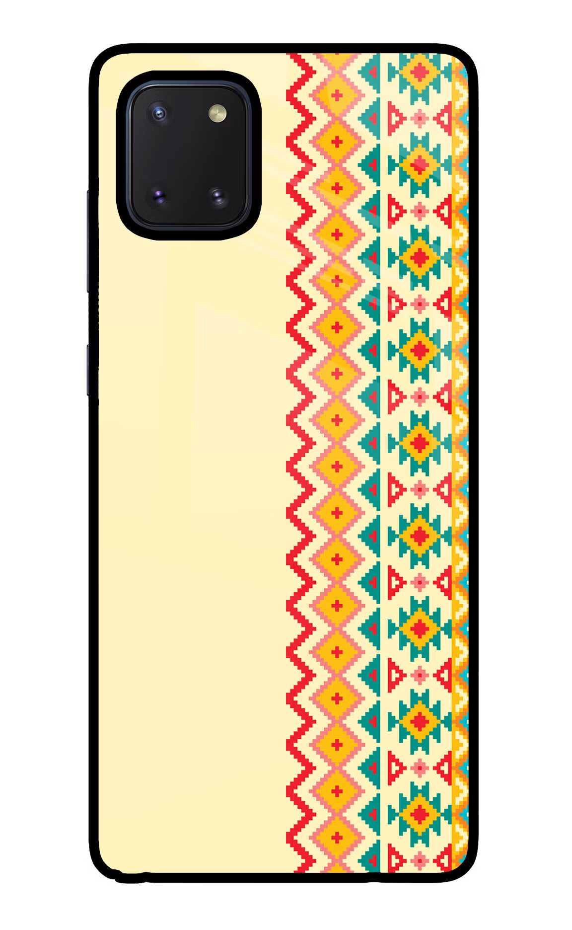 Ethnic Seamless Samsung Note 10 Lite Glass Case