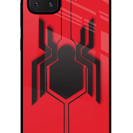 Spider Samsung Note 10 Lite Glass Case Back Cover by Casekaro