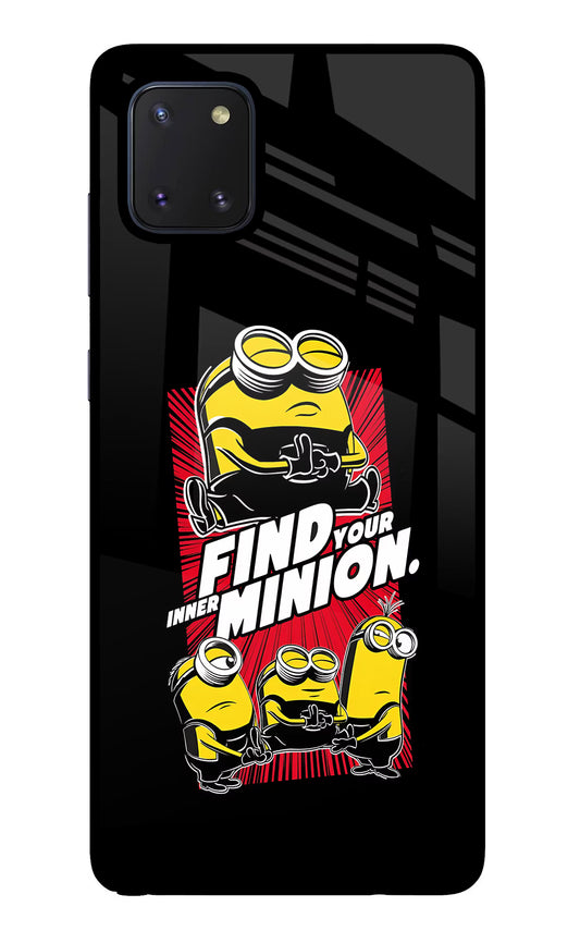 Find your inner Minion Samsung Note 10 Lite Glass Case