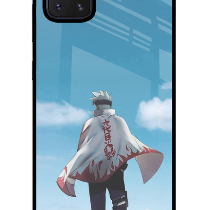 Kakashi Samsung Note 10 Lite Glass Case Back Cover by Casekaro