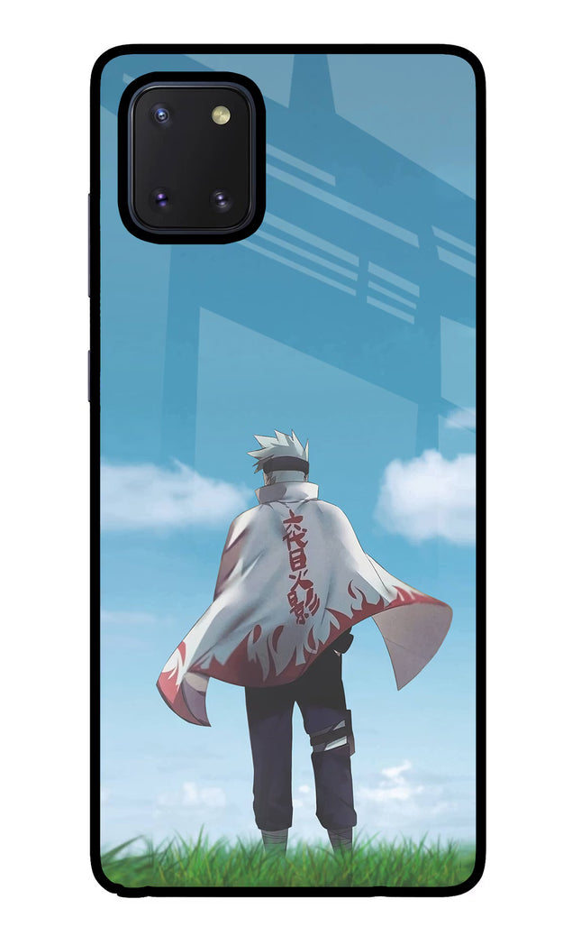 Kakashi Samsung Note 10 Lite Glass Case Back Cover by Casekaro