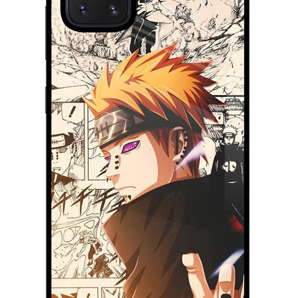 Pain Anime Samsung Note 10 Lite Glass Case Back Cover by Casekaro