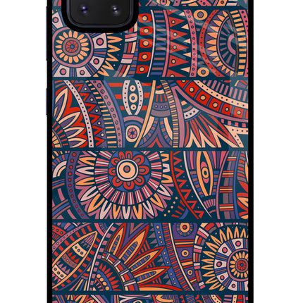African Culture Design Samsung Note 10 Lite Glass Case Back Cover by Casekaro
