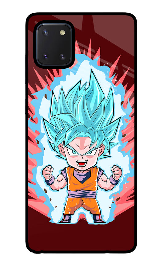 Goku Little Samsung Note 10 Lite Glass Case