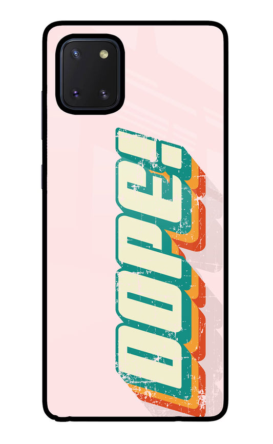 Dope Samsung Note 10 Lite Glass Case