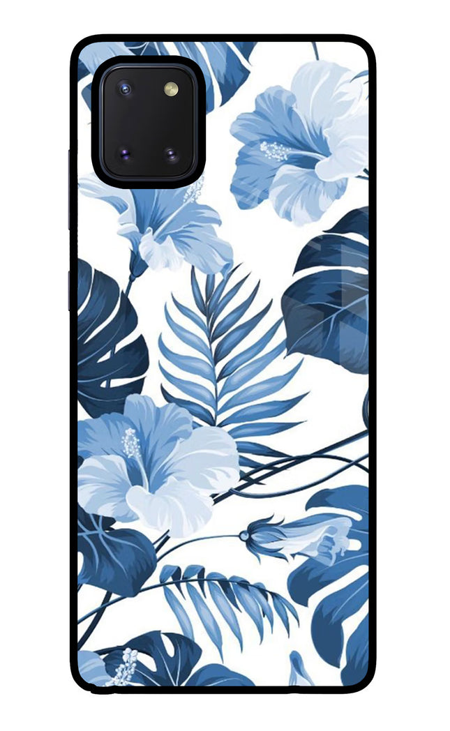 Fabric Art Samsung Note 10 Lite Glass Case Back Cover by Casekaro
