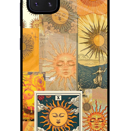 Sun Samsung Note 10 Lite Glass Case Back Cover by Casekaro