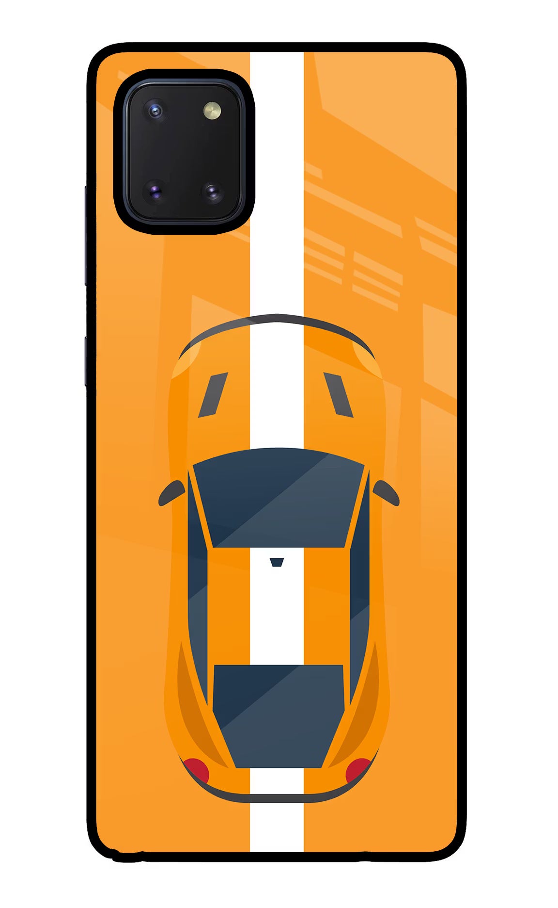 Highway Pursuit Samsung Note 10 Lite Glass Case Back Cover by Casekaro