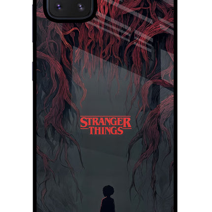 Ordinary Things Dark Side Samsung Note 10 Lite Glass Case Back Cover by Casekaro