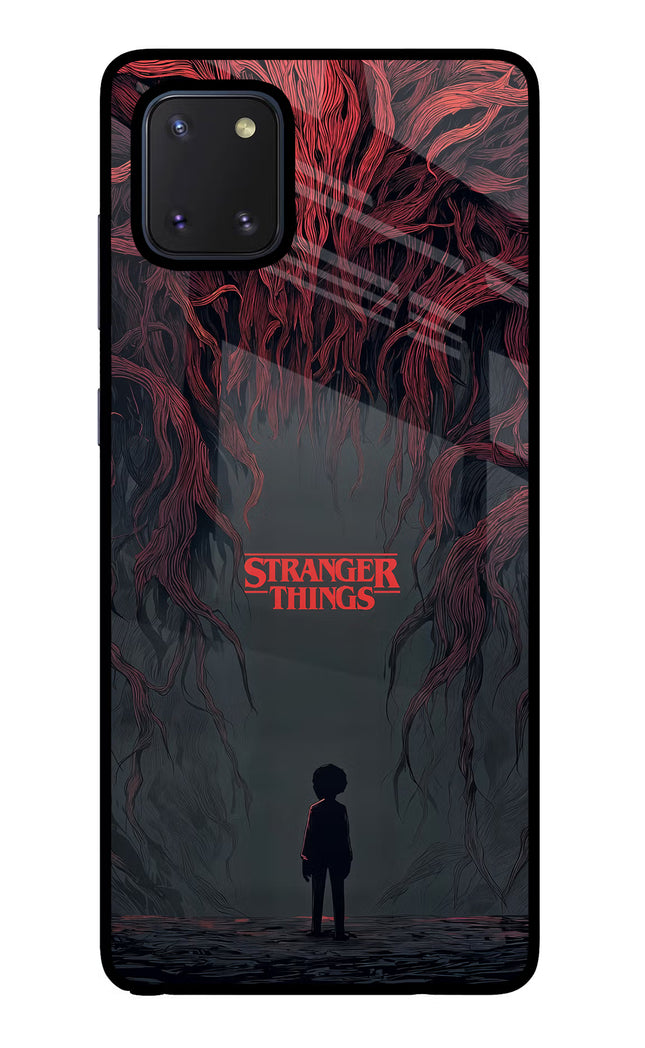 Ordinary Things Dark Side Samsung Note 10 Lite Glass Case Back Cover by Casekaro