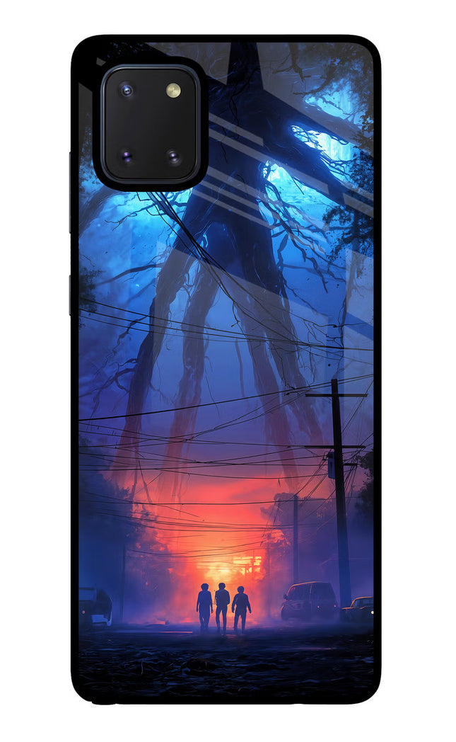 Ordinary Things Shadow Samsung Note 10 Lite Glass Case Back Cover by Casekaro