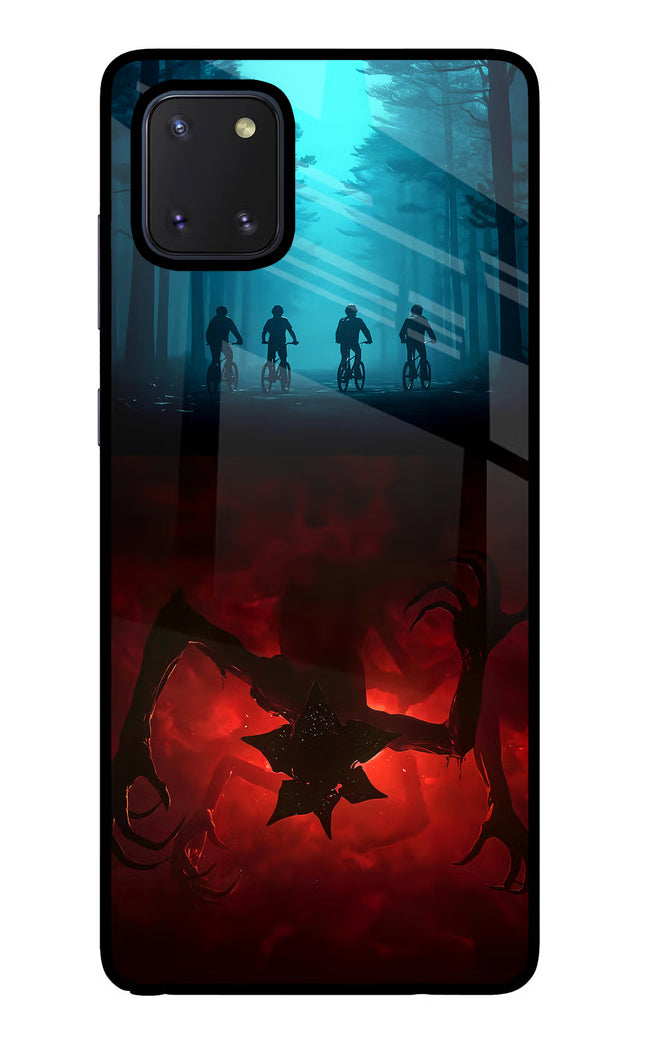 Ordinary Things Downside Up Samsung Note 10 Lite Glass Case Back Cover by Casekaro