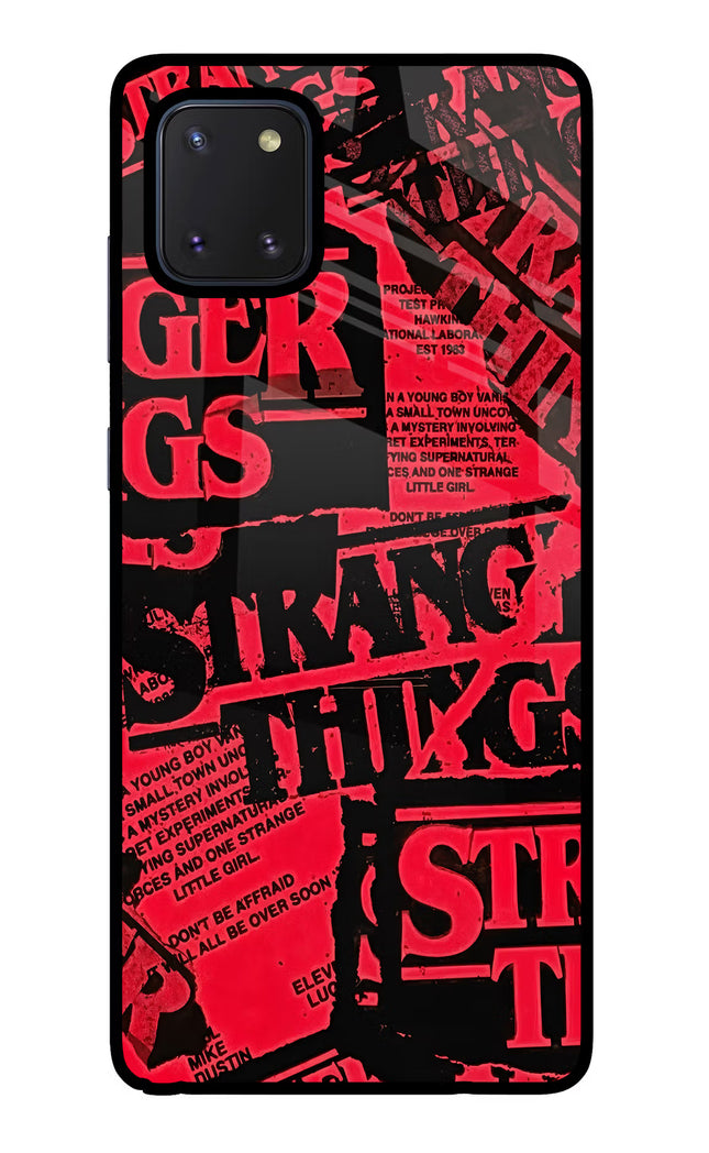 Ordinary Things Samsung Note 10 Lite Glass Case Back Cover by Casekaro