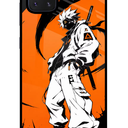 Street Samurai  Samsung Note 10 Lite Glass Case Back Cover by Casekaro
