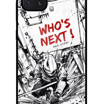 Who's Next Samsung Note 10 Lite Glass Case Back Cover by Casekaro