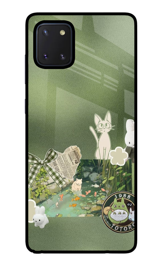 Aesthetic anime Samsung Note 10 Lite Glass Case