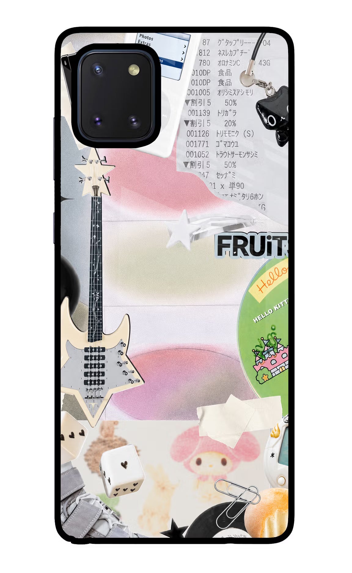 Softcore case Samsung Note 10 Lite Glass Case