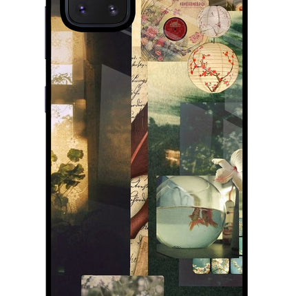 Summer Samsung Note 10 Lite Glass Case Back Cover by Casekaro