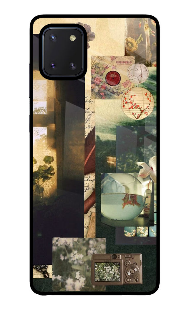 Summer Samsung Note 10 Lite Glass Case Back Cover by Casekaro
