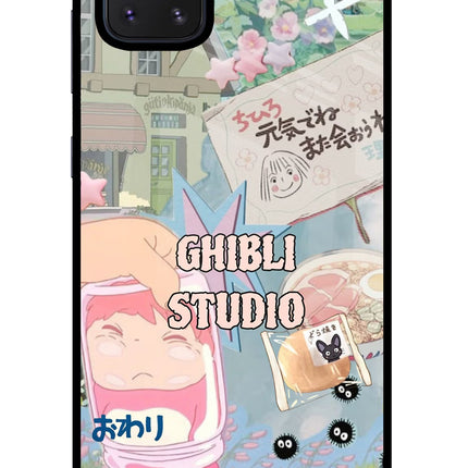 Studio Ghibli Samsung Note 10 Lite Glass Case Back Cover by Casekaro