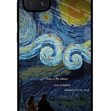 Softcore Samsung Note 10 Lite Glass Case Back Cover by Casekaro