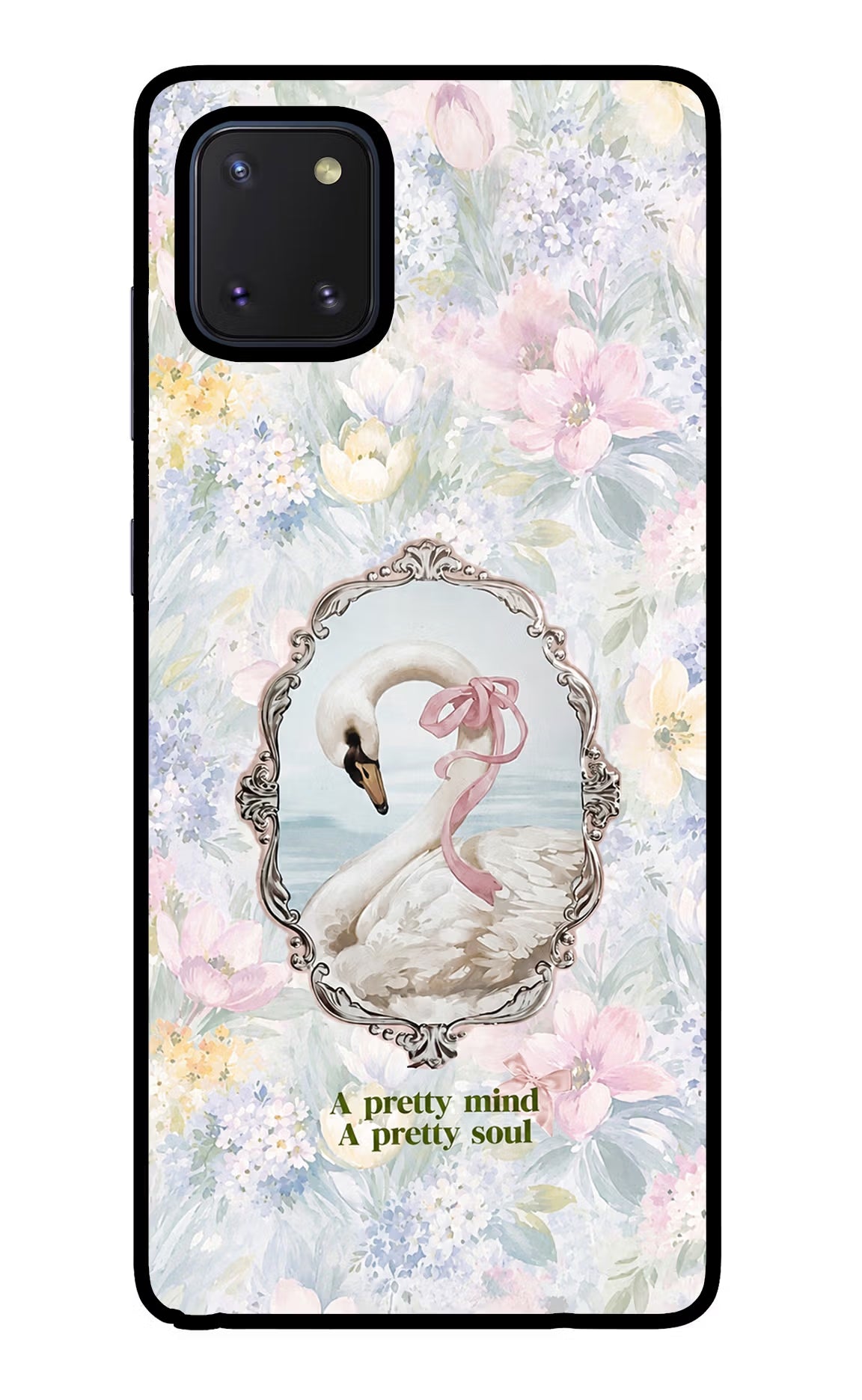 Pretty Mind Pretty Soul Samsung Note 10 Lite Glass Case