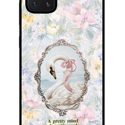 Pretty Mind Pretty Soul Samsung Note 10 Lite Glass Case Back Cover by Casekaro
