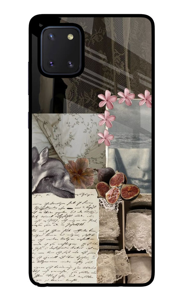 Midnight Sky Samsung Note 10 Lite Glass Case Back Cover by Casekaro