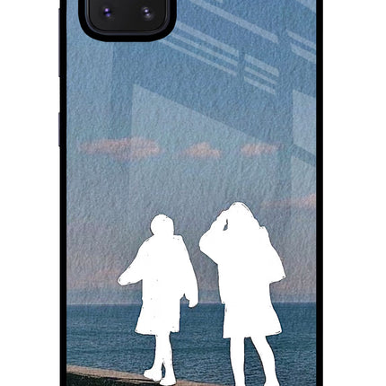 Coastal Dream Samsung Note 10 Lite Glass Case Back Cover by Casekaro
