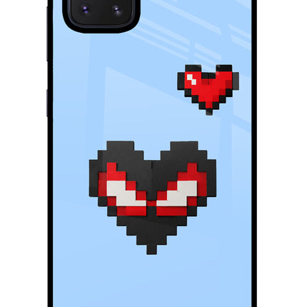 Peter Heart Samsung Note 10 Lite Glass Case