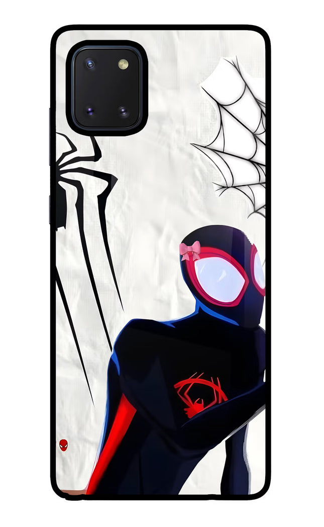 Miles Verse Samsung Note 10 Lite Glass Case Back Cover by Casekaro