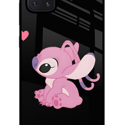Angel Crush Samsung Note 10 Lite Glass Case Back Cover by Casekaro