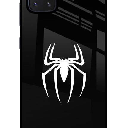 Miles Symbol Samsung Note 10 Lite Glass Case Back Cover by Casekaro