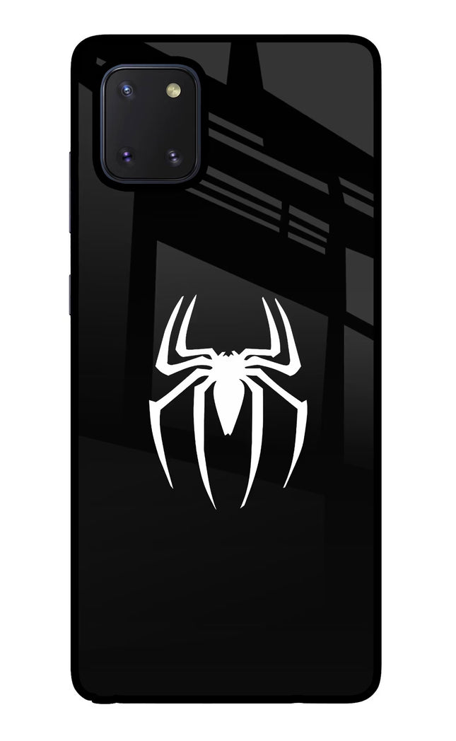 Miles Symbol Samsung Note 10 Lite Glass Case Back Cover by Casekaro