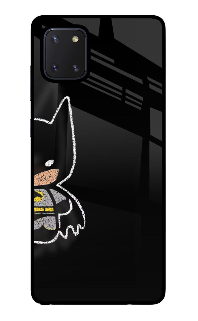 Bat Kitty Samsung Note 10 Lite Glass Case Back Cover by Casekaro