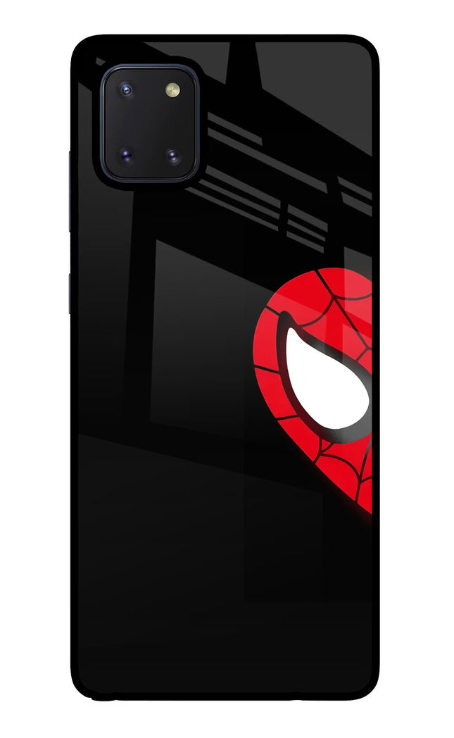 Peter Mask Samsung Note 10 Lite Glass Case Back Cover by Casekaro