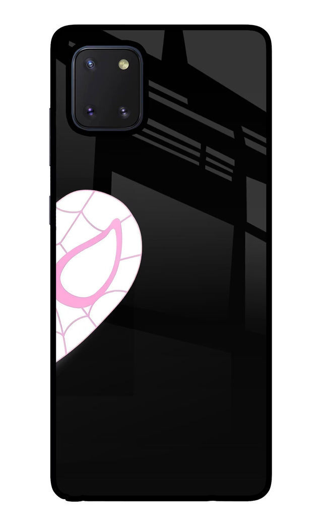 Gwen Mask Samsung Note 10 Lite Glass Case Back Cover by Casekaro