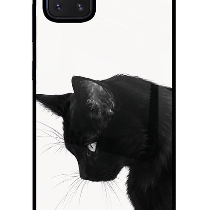 Shadow Gaze Samsung Note 10 Lite Glass Case Back Cover by Casekaro