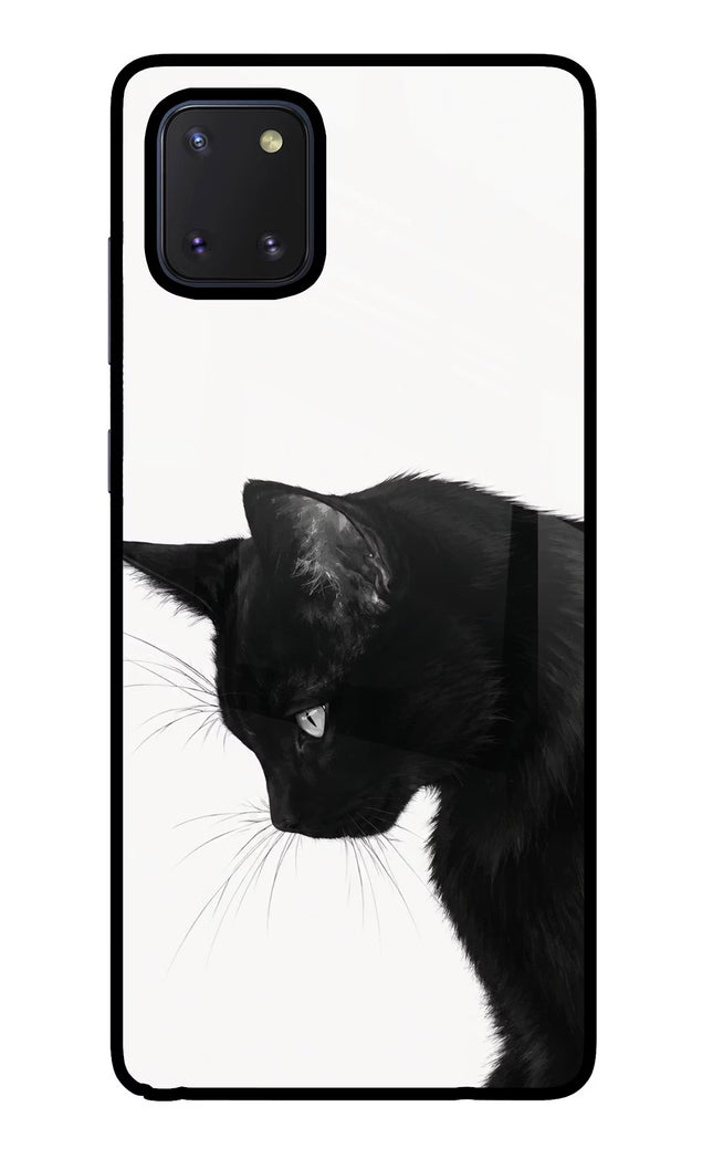 Shadow Gaze Samsung Note 10 Lite Glass Case Back Cover by Casekaro