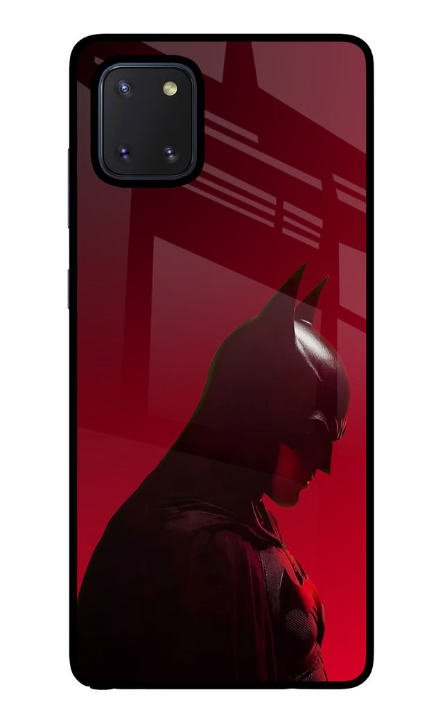 Dark Knight Samsung Note 10 Lite Glass Case Back Cover by Casekaro
