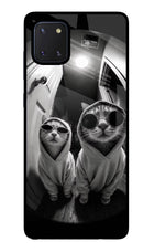 Hood Cats Samsung Note 10 Lite Glass Case