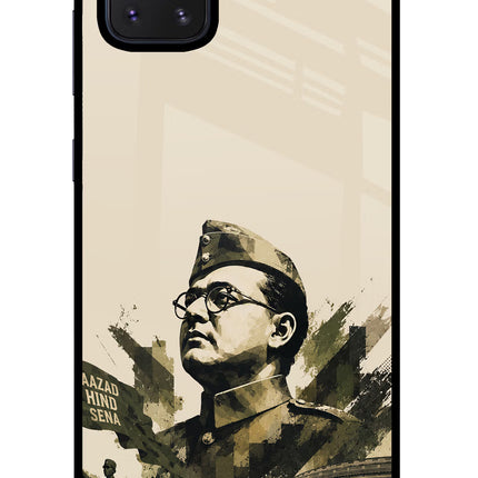 Netaji Rising Samsung Note 10 Lite Glass Case