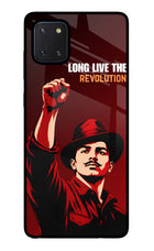 Bhagat Singh Revolution Samsung Note 10 Lite Glass Case