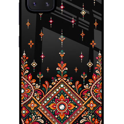 Noir Mehfil Samsung Note 10 Lite Glass Case