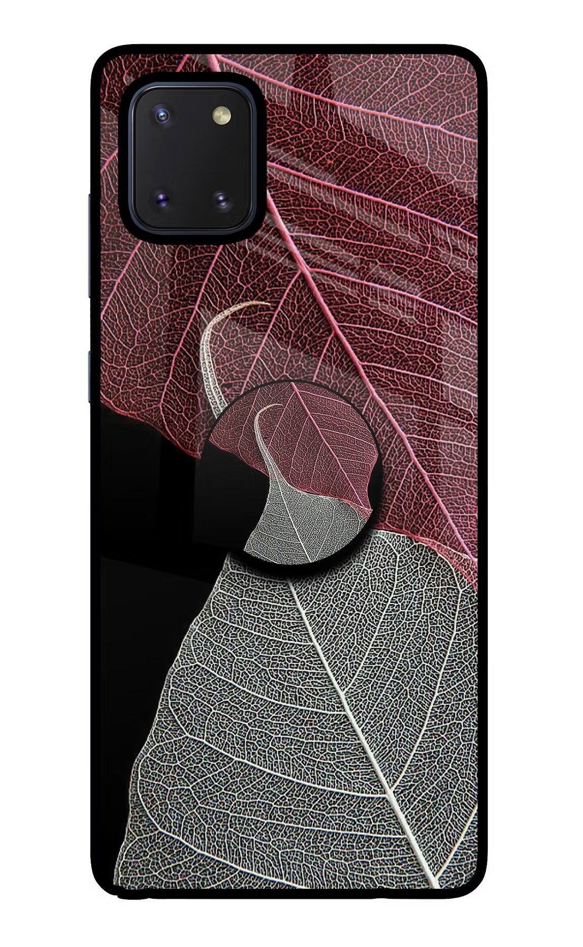 Leaf Pattern Samsung Note 10 Lite Pop Case by Casekaro
