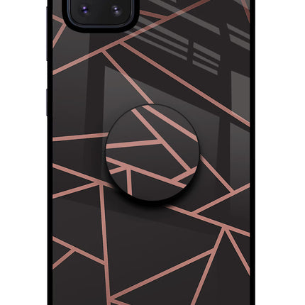 Geometric Pattern Samsung Note 10 Lite Pop Case by Casekaro