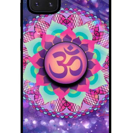 Om Purple Samsung Note 10 Lite Pop Case by Casekaro