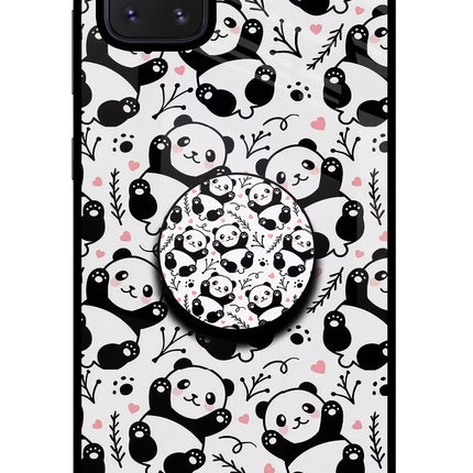 Cute Panda Samsung Note 10 Lite Pop Case by Casekaro
