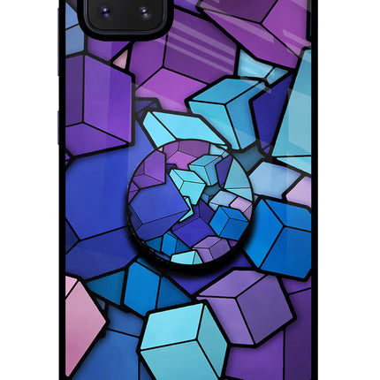 Cubic Abstract Samsung Note 10 Lite Pop Case by Casekaro